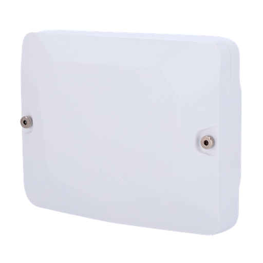 Boîtier blanc pour 2 modules Fibra Compatible avec les cartes : LineProtect, LineSplit et MultiRelay, Niveau à bulle préinstallé auto-protection fournie